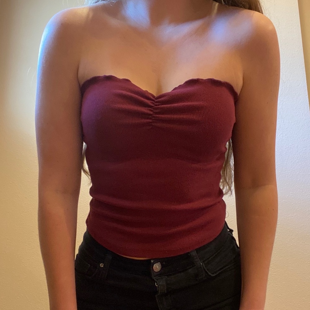 Urban Outfitters Maroon tube top